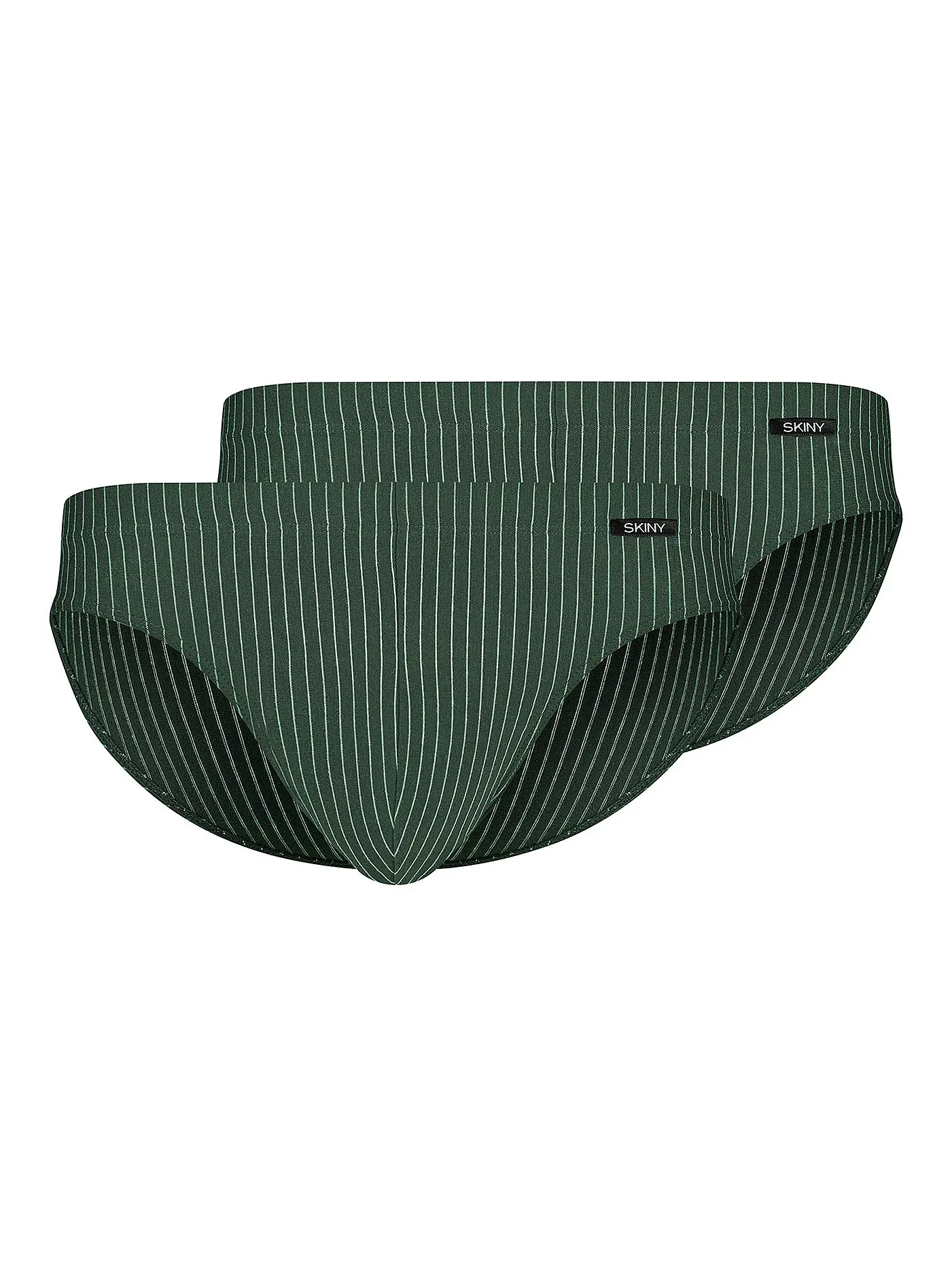 SKINY | Brasil Slip 2er Pkg olive stripes | 